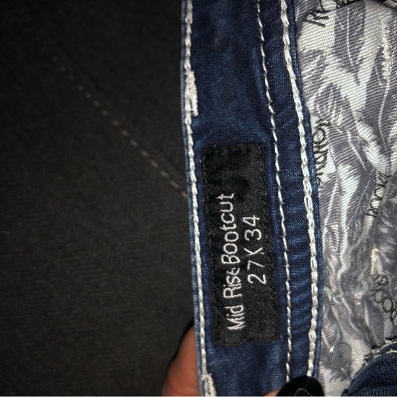 Rock and Roll Cowgirl Jeans size 27x34 - Picture 3 of 6